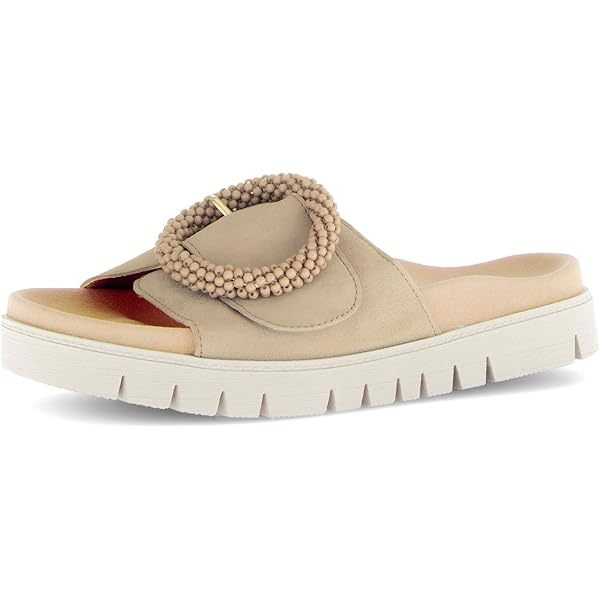 Amazon.com | Gabor Womens Gabor 63.741 Latte 6 Medium | Slides